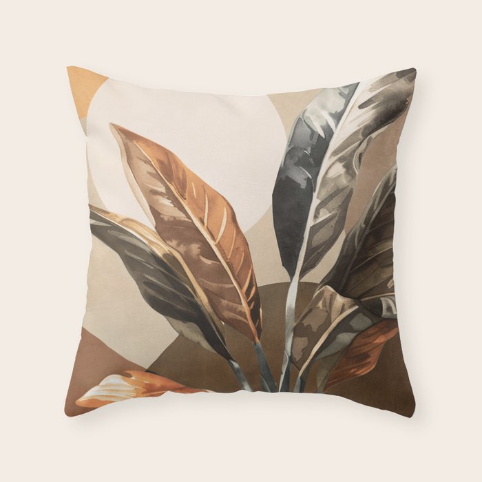 Colorful Branching Out 28  Throw Pillow Gallery Image 6