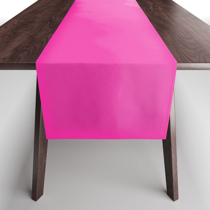 Magenta Watercolor Ombre (magenta pink/white) Table Runner Gallery Image 1