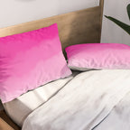 Magenta Watercolor Ombre (magenta pink/white) Pillow Sham Gallery Image 2
