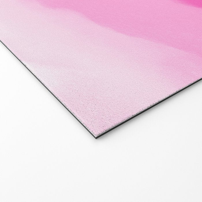 Magenta Watercolor Ombre (magenta pink/white) Welcome Mat Gallery Image 2