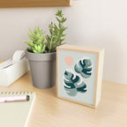 Cat and Plant 38 Mini Art Print Gallery Image 2