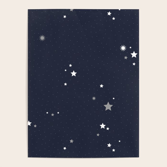 Starry Night Sky Poster Gallery Image 4