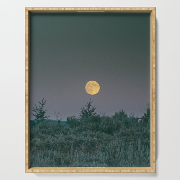 August Full Moon Serving Tray Gallery Image 1