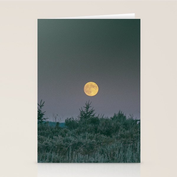 August Full Moon Stationery Card Gallery Image 2