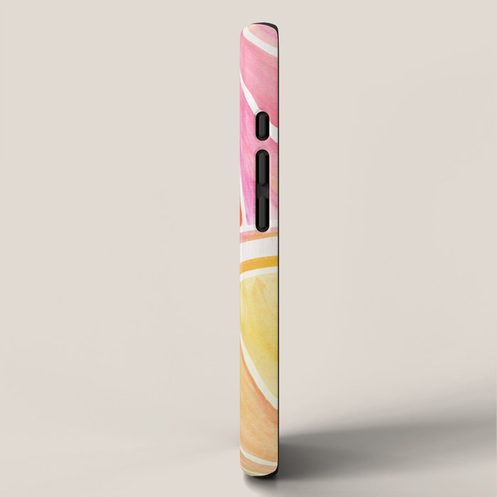 Summer Citrus Party Watercolor iPhone Case Gallery Image 2