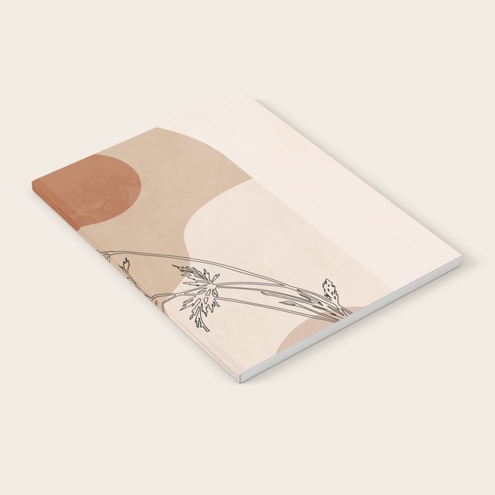 Minimal Abstract Art Landscape 15 Notebook Gallery Image 1