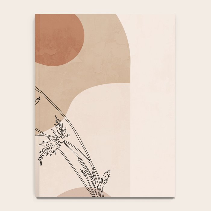 Minimal Abstract Art Landscape 15 Notebook Gallery Image 4