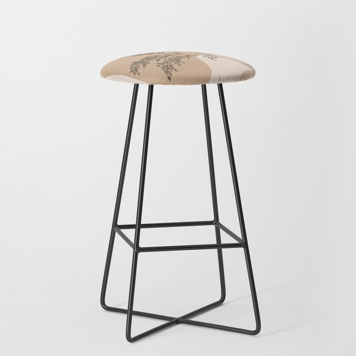 Minimal Abstract Art Landscape 15 Stool Gallery Image 1