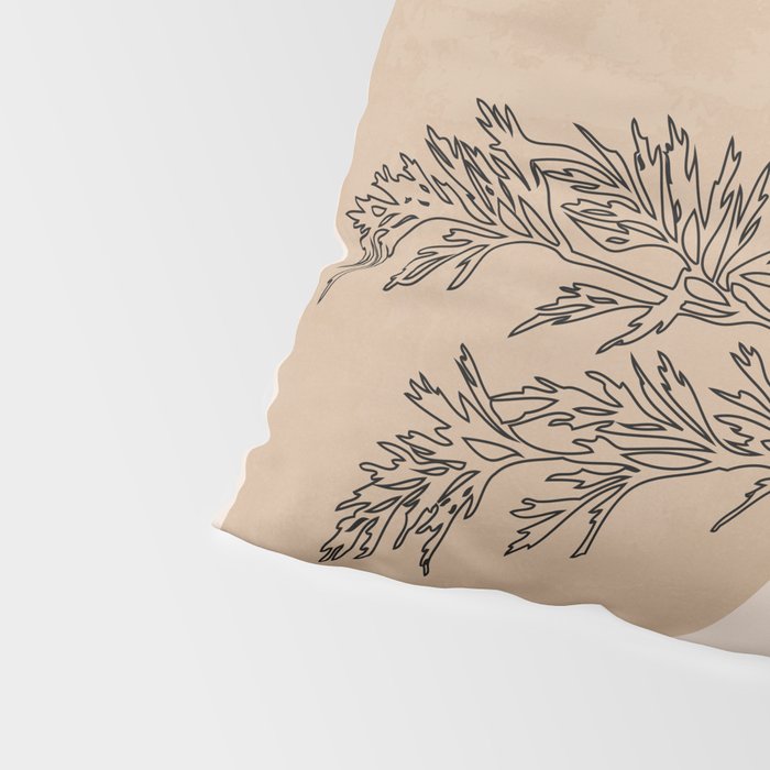 Minimal Abstract Art Landscape 15 Pillow Sham Gallery Image 4