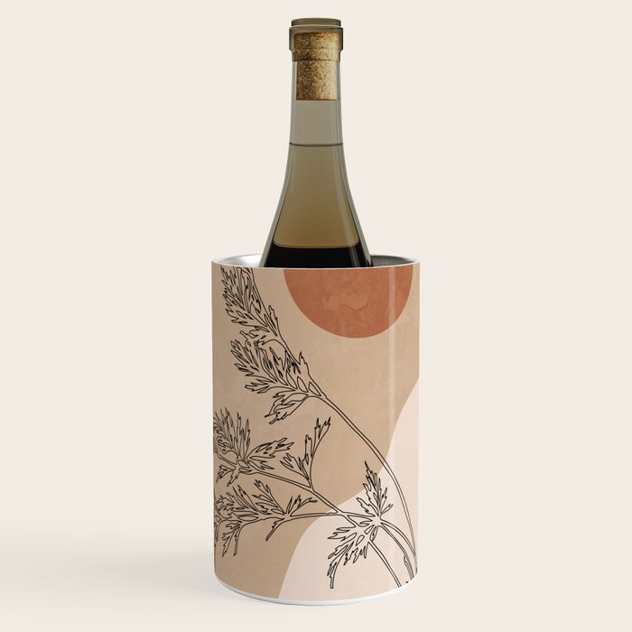 Minimal Abstract Art Landscape 15 Wine Chiller Gallery Image 1