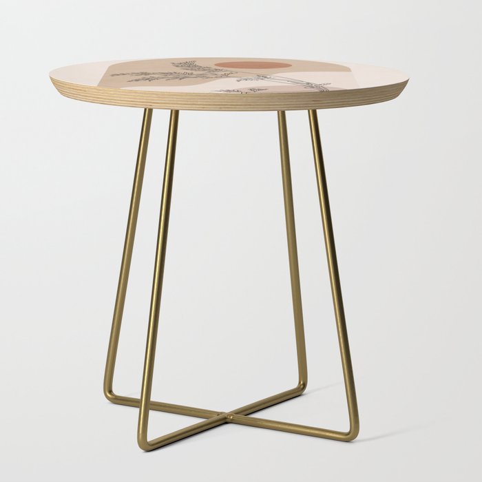 Minimal Abstract Art Landscape 15 Side Table Gallery Image 1
