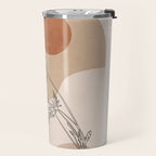 Minimal Abstract Art Landscape 15 Travel Mug Gallery Image 2