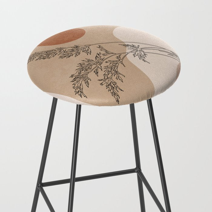 Minimal Abstract Art Landscape 15 Stool Gallery Image 2