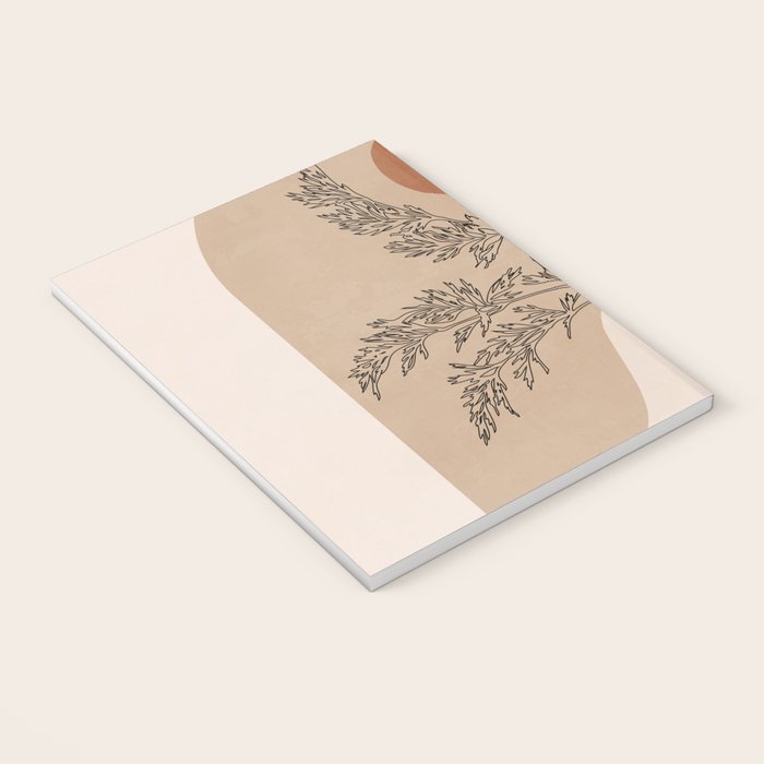 Minimal Abstract Art Landscape 15 Notebook Gallery Image 3