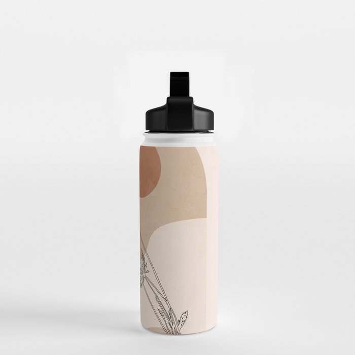 Minimal Abstract Art Landscape 15 Water Bottle Gallery Image 2