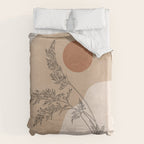 Minimal Abstract Art Landscape 15 Duvet Cover Gallery Image 6