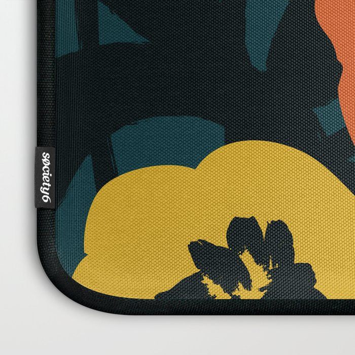 Midnight Flowers Laptop Sleeve Gallery Image 3