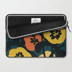 Midnight Flowers Laptop Sleeve Gallery Image 2