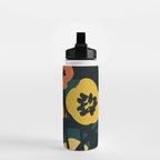 Midnight Flowers Water Bottle Gallery Image 2