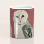 Owl on a Pine Branch Coffee Mug Gallery Image 4