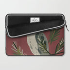 Owl on a Pine Branch Laptop Sleeve Gallery Image 2