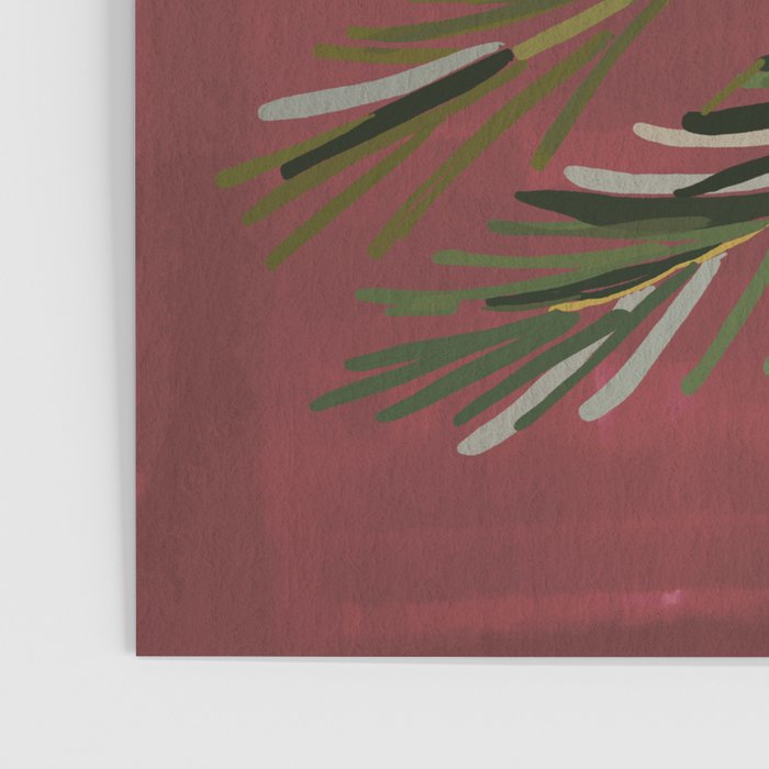 Owl on a Pine Branch Poster Gallery Image 3