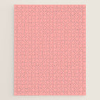 Cozy Blush Pink Ultra Fine Stripe Vertical Pattern Jigsaw Puzzle Gallery Image 1