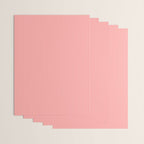 Cozy Blush Pink Ultra Fine Stripe Vertical Pattern Wrapping Paper Gallery Image 3