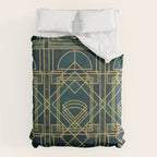Art Deco Elegant Gatsby Style Comforter Gallery Image 6