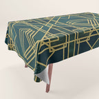 Art Deco Elegant Gatsby Style Tablecloth Gallery Image 1