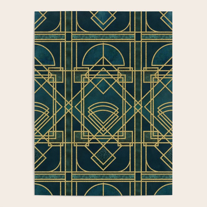 Art Deco Elegant Gatsby Style Poster Gallery Image 4