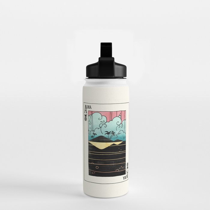 Ace of Aloha Water Bottle Gallery Image 2