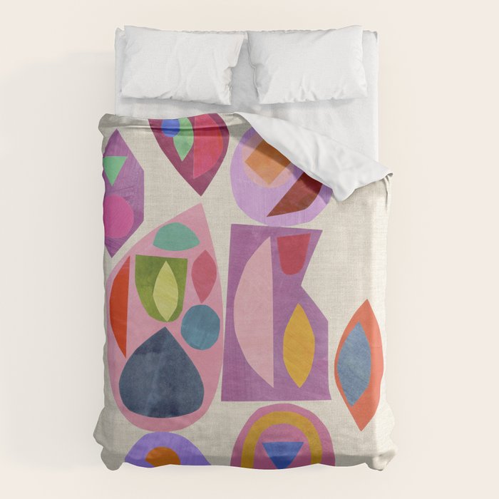 Midnight Mirror ii Duvet Cover Gallery Image 6