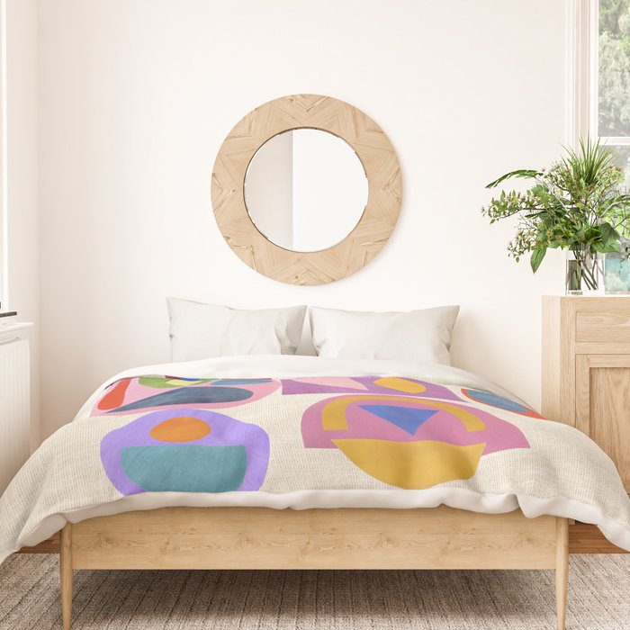 Midnight Mirror ii Duvet Cover Gallery Image 3