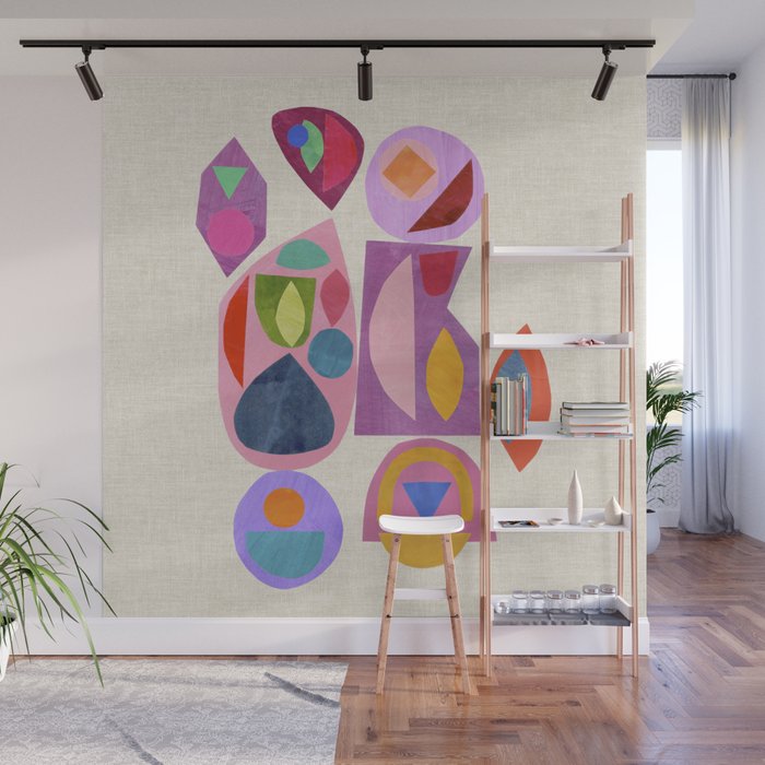 Midnight Mirror ii Wall Mural Gallery Image 1