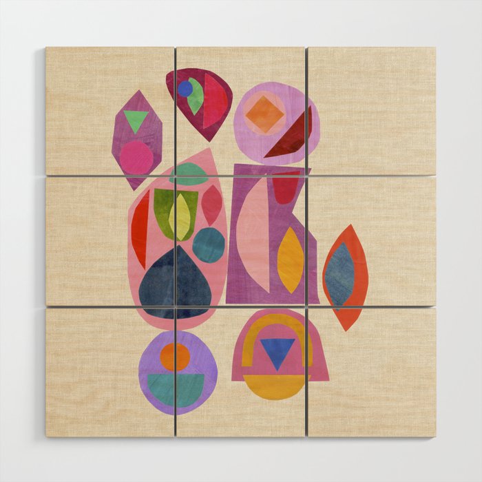 Midnight Mirror ii Wood Wall Art Gallery Image 1