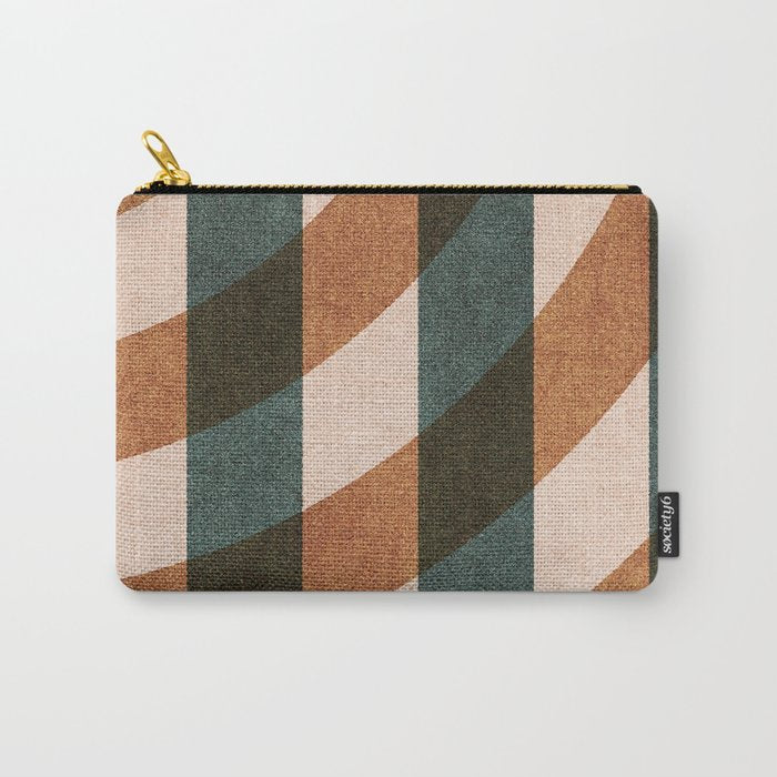 ABSTRACT ALPHABET / Decorative J Carry All Pouch Gallery Image 1