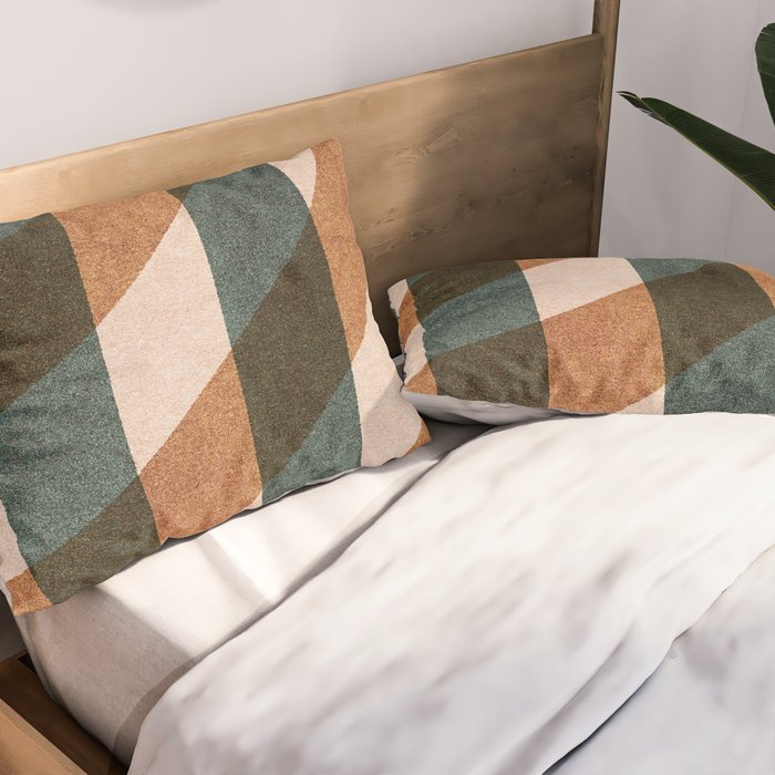 ABSTRACT ALPHABET / Decorative J Pillow Sham Gallery Image 2