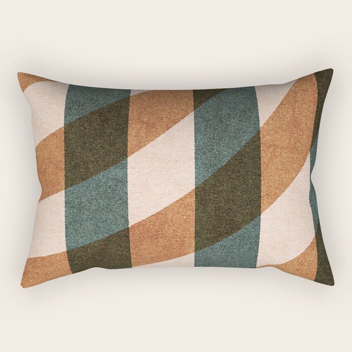 ABSTRACT ALPHABET / Decorative J Rectangular Pillow Gallery Image 1