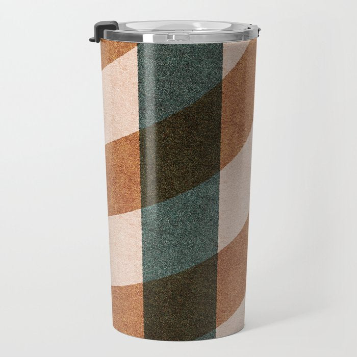 ABSTRACT ALPHABET / Decorative J Travel Mug Gallery Image 3