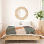 ABSTRACT ALPHABET / Decorative J Duvet Cover Gallery Image 3