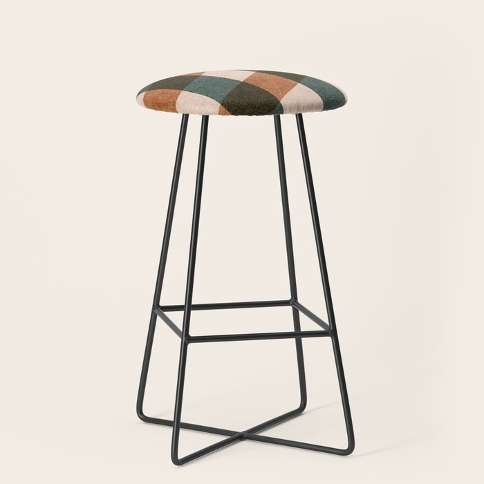 ABSTRACT ALPHABET / Decorative J Stool Gallery Image 1