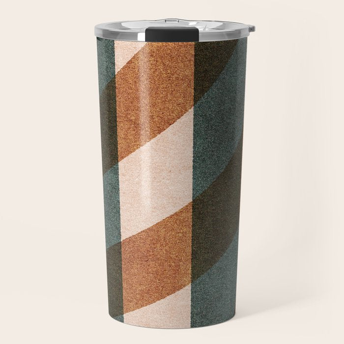 ABSTRACT ALPHABET / Decorative J Travel Mug Gallery Image 1