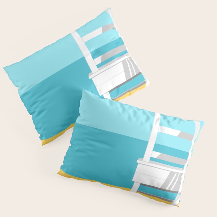 Summer Beach 01A Pillow Sham Gallery Image 1