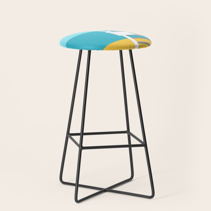 Summer Beach 01A Stool Gallery Image 1