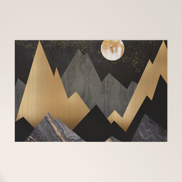 Metallic Night Welcome Mat Gallery Image 1