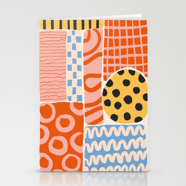 Mid Century Collage | PATTERN 03: The Retro Edition Stationery Card Gallery Image 2
