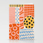 Mid Century Collage | PATTERN 03: The Retro Edition Stationery Card Gallery Image 2