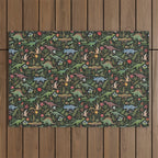 Dinosaur Jungle Outdoor Rug Gallery Image 1