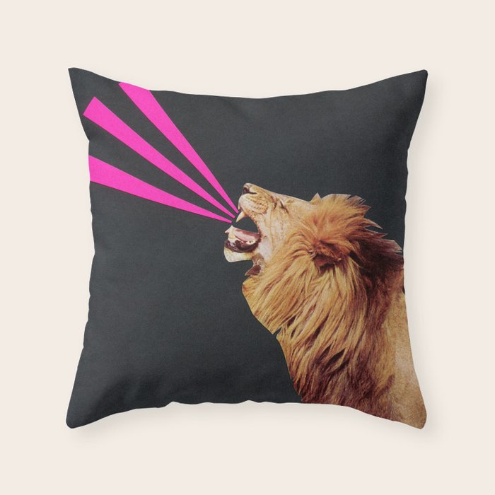ROAR Throw Pillow Gallery Image 6